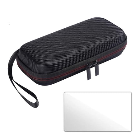 Lerpwige Gaming Protective Travel Storage Bag For Trimui EVA Case With Clear Glass Film