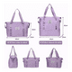 thumbnail image 2 of Maleta Bolsa Deportiva Viaje Gimnasio Multifunciona  Violeta, 2 of 5
