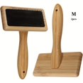 thumbnail image 1 of CNKOO Wool Carding Machine Needle Brush  Handmade Wool Comb  Craft Wool Needle Tool with Solid Wood Handle  Pet Comb  Spinning and Weaving  for DIY Handicraft Felt Projects ZZZ, 1 of 7