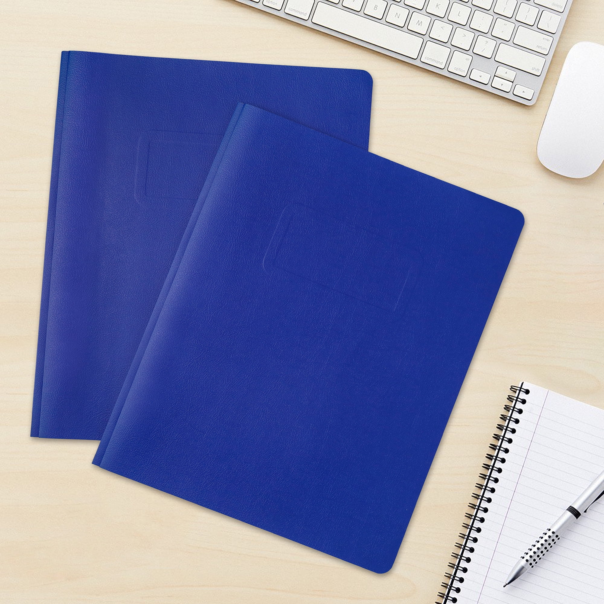 PEN+GEAR DARK BLUE REPORT COVER, 9.4" x 11.5", DARK BLUE