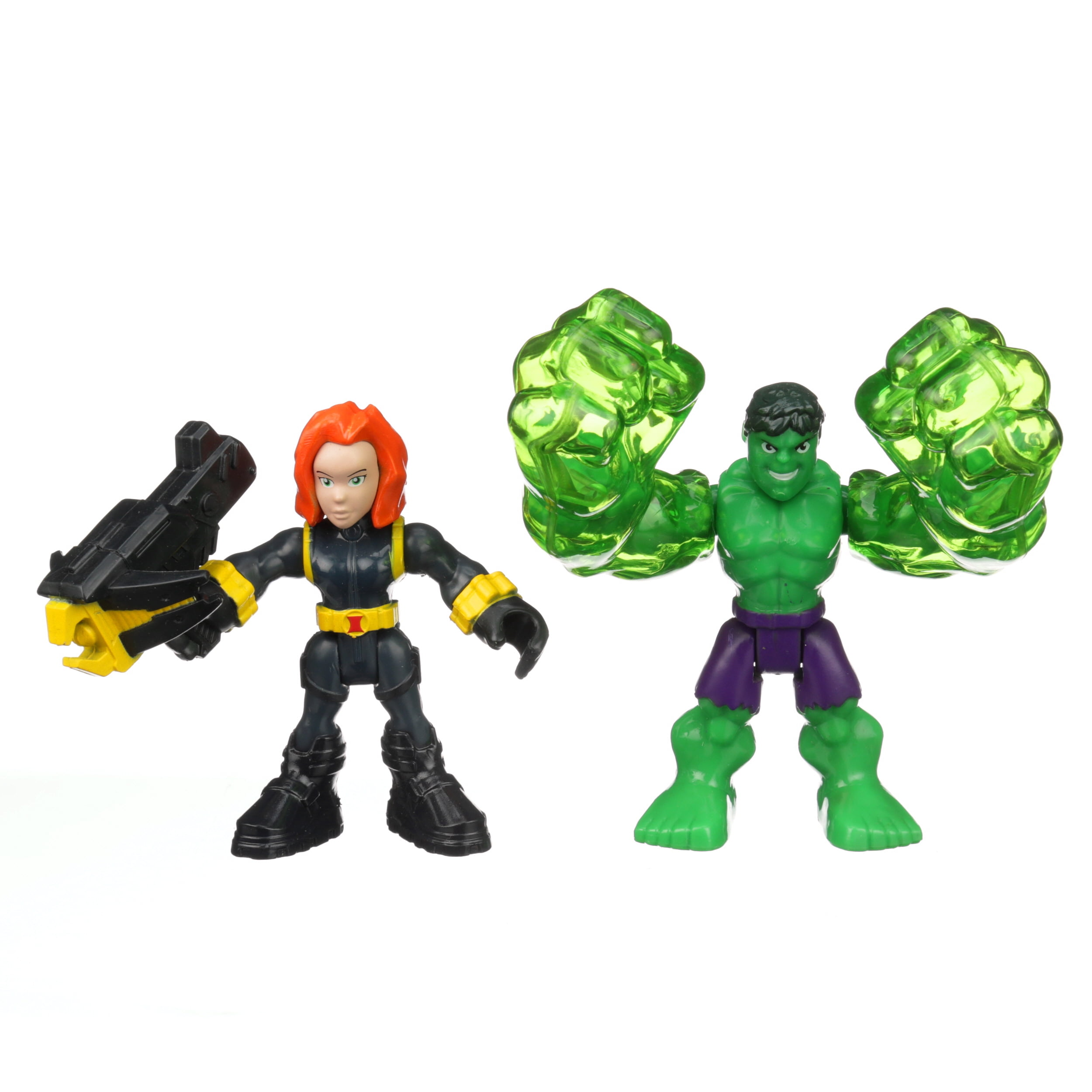 Playskool Heroes Super Hero Adventures BLACK WIDOW w// Crossbow power up squad