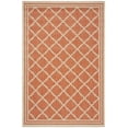 thumbnail image 2 of Safavieh Linden Danny Geometric Indoor/Outdoor Area Rug, Rust/Creme, 4' x 6', 2 of 8