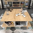 thumbnail image 3 of Akya Rectangle Two Floor Coffee Table - Sapphire Oak & White, 3 of 5