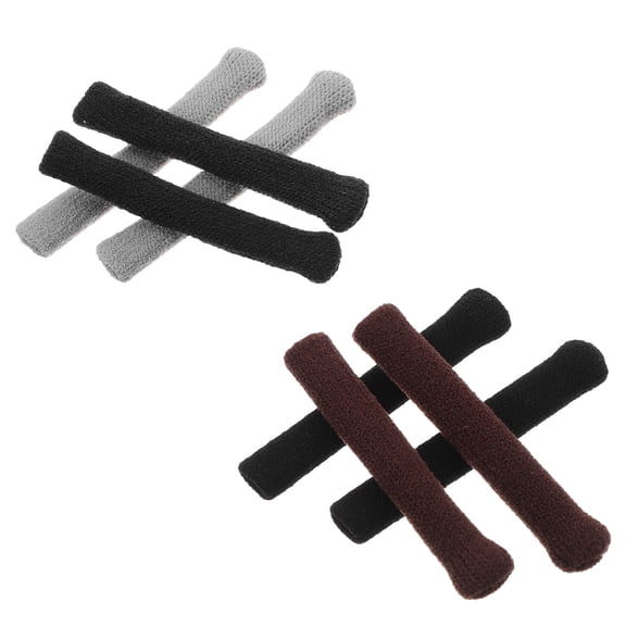 Luxshiny 4Pairs Assorted Color Glasses Ear Cushions Lightweight Eyeglass Temple Sleeves for Outdoor Sports