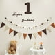thumbnail image 5 of Matsuzay Pancarta decorativa de algodón, 0 Uds., pancarta para fiesta, pancarta colgante para fiesta de cumpleaños Kits de decoración para fiestas Rosa 6.5 pies, 5 of 6