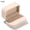 Beige, variant on Engagement Exquisite Wedding Storage Box Couple Double Ring Box Display Box Velvet Jewelry Case BLUE