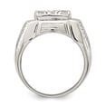 thumbnail image 2 of 925 Sterling Silver Men's Cubic Zirconia Ring, 2 of 5