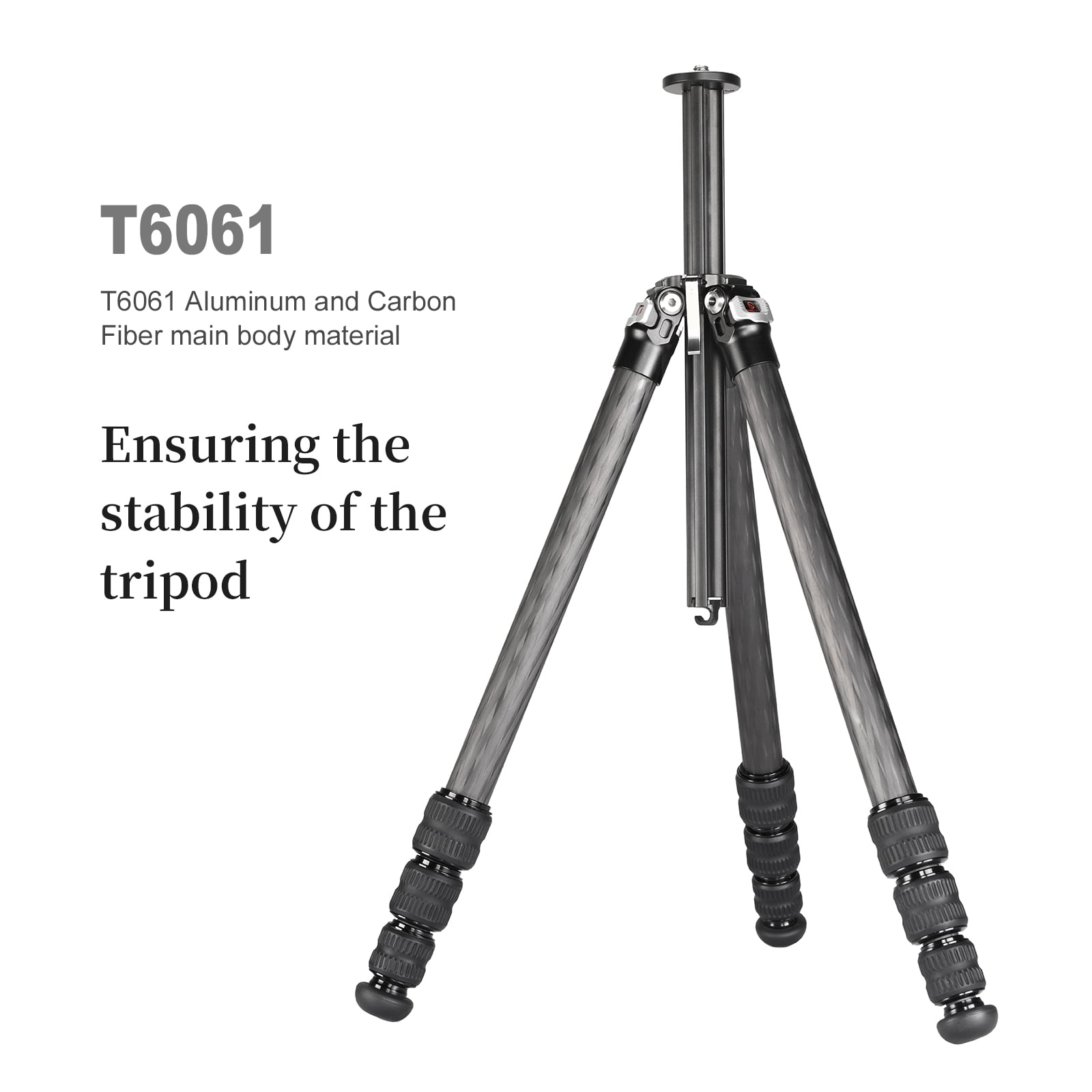 SUNWAYFOTO T2541CE Travel Tripod Carbon Fiber Compact Light Portable Professional Tripod Dslr Camera Waterproof,26.5lb Load