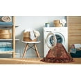 thumbnail image 2 of Ahgly Company Machine Washable Indoor Rectangle Traditional Saffron Red Area Rugs, 7' x 9', 2 of 7