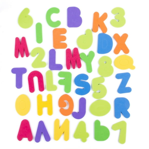 Fortune Kids Education Learning Toy Foam Letters Alphanumeric Bubble Stickers