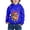 Blue, variant on Boys Reindeer Hoodie Sweatshirt Comfort Warm Pullover Long Sleeve Crewneck Casual Winter Top for Kids