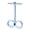Blue2, variant on Smart Foot Pedal Puller, 6 Tube Pedal Puller Resistance Band with Digital Counter & Handles, Fitness Resistance Bands with Digital Display & Handles for Full Body Stretching & Yoga(Smart version)
