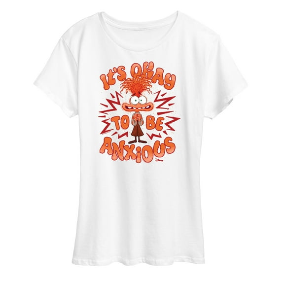 Disney - Inside Out 2 - It's Okay - Women's Short Sleeve Graphic T-Shirt