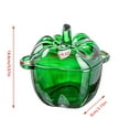 thumbnail image 3 of Glass Storage Jar for Candy Snacks and Desserts Decorative Tabletop Display Container with Lid, 3 of 4