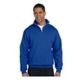 thumbnail image 1 of Jerzees Men's Quarter-Zip Cadet Collar Pullover Sweatshirt, Style 995M, 1 of 1