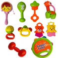 thumbnail image 3 of Juego De Sonajas Para Bebes Mordedor Pandero Cascabel Concierto Musical 10pz, 3 of 4