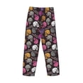 thumbnail image 4 of Kdxio Halloween Skeleton Print Men's Sleep Pajama Pant Lounge Pants with Pockets, 4 of 8
