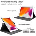 thumbnail image 3 of New iPad 8th Generation Case 2020, iPad 7th Generation Case 2019-360 Degree Rotating Stand Protective Cover with Auto, 3 of 5