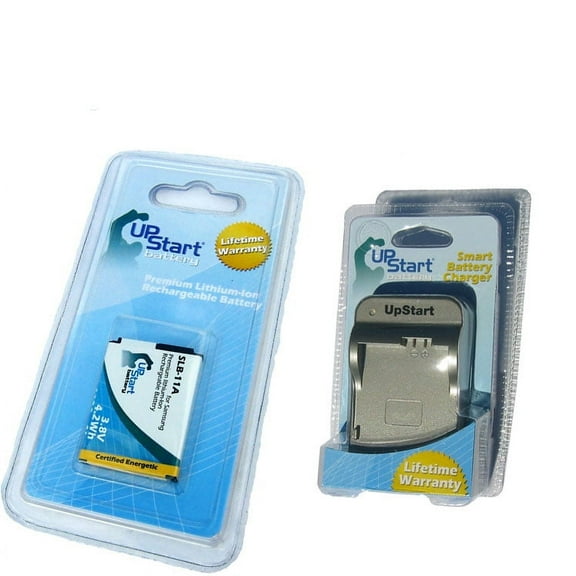 Samsung WB600 Battery and Charger - Replacement for Samsung SLB-11A Digital Camera Batteries and Chargers (1130mAh, 3.8V, Lithium-Ion)