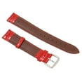 thumbnail image 4 of Artificial Leather Watch Band, Pin Buckle Watch Band Red Sweatproof Universal   For Men For Women For Home, 4 of 8