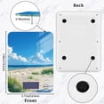 thumbnail image 2 of Sky Grass Sea Beach Food Scale Digital Kitchen Scale Waterproof Tempered Glass Tare Function 11 lb for Baking Cooking Meal Prep, 2 of 7
