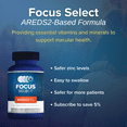thumbnail image 3 of Focus Vitamins Focus Select Macular Health Formula Softgel, 360 Count, 180-Day Supply, Twin Pack, 3 of 8