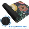 thumbnail image 6 of Long Mouse Pads for Desk,Multicolor Cartoon Floral Pattern Desk Mats on Top Of Desks, Desk Mouse Pad Extra Large with 3mm Non-Slip Base and Stitched Edge for Gaming,Office,Work,Home 31.5"x11.8", 6 of 6