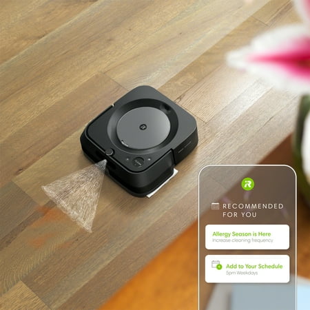 iRobot - Roomba i3+ EVO (3550) Robot Vacuum and Braava jet m6 (6113) Robot Mop bundle - Black