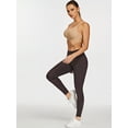 thumbnail image 6 of AGONVIN Women's High Impact Support Wirefree Bounce Control Plus Size Workout Sports Bra Beige 38B, 6 of 6
