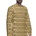 thumbnail image 3 of Atasi Printed Casual Asymmetric Kurta Set For Men Designer Long Kurta For Boys, 3 of 3