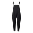 thumbnail image 3 of Women Loose Jumpsuit Overalls Casual Playsuit Polyester Daily Party, 3 of 4