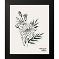 thumbnail image 2 of Popp, Grace 20x24 Black Modern Framed Museum Art Print Titled - Annual Flowers X, 2 of 5