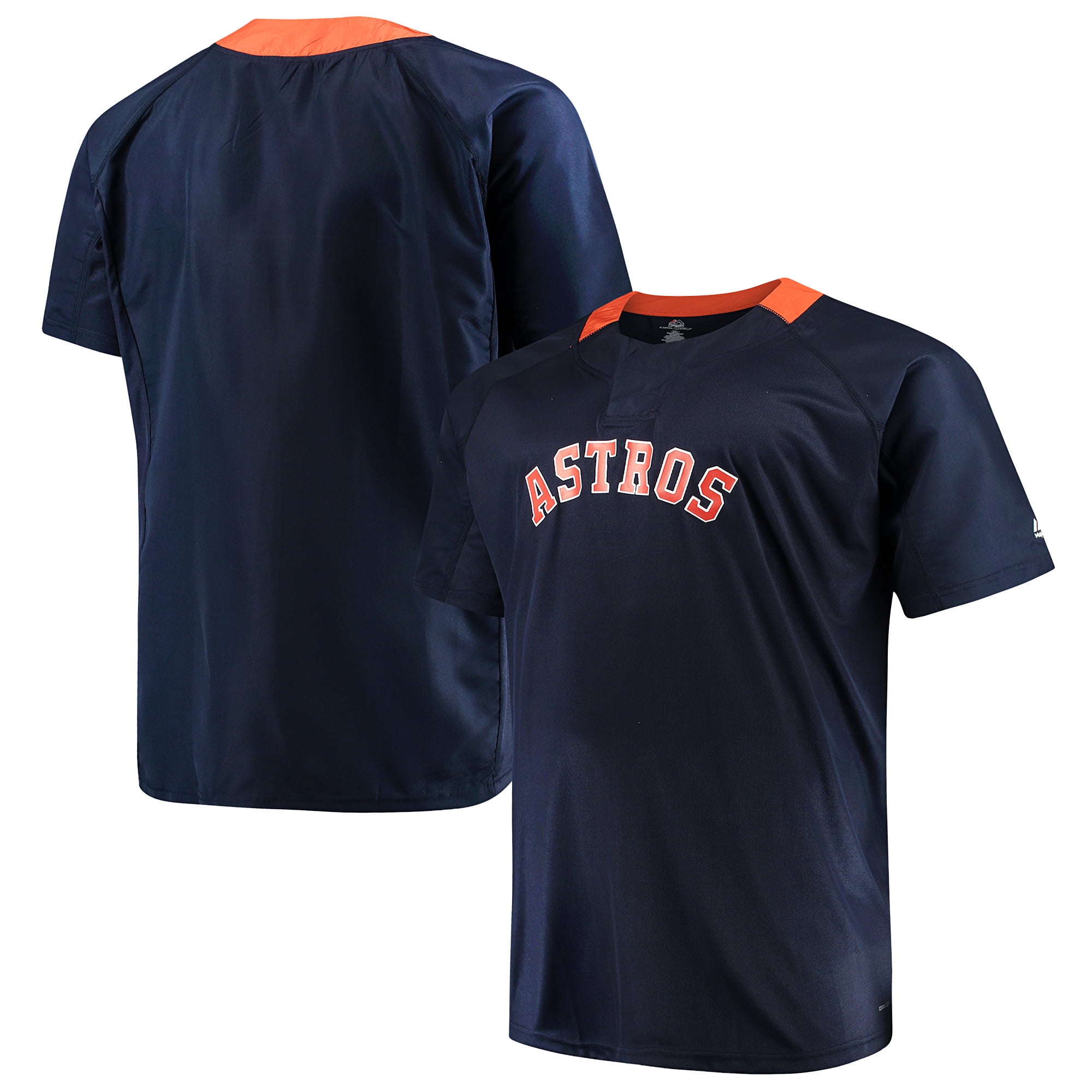 Houston Astros Majestic Big & Tall Never Wanna Cool Base TShirt Navy