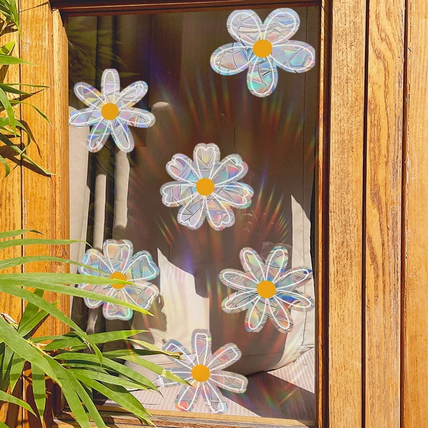 Película reflectante para ventana de colores | Adhesivo sin pegamento para decoración del hogar | 1 paquete