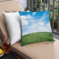 thumbnail image 1 of Ahgly Company Earth Clouds Outdoor Throw Pillow, 18 inch by 18 inch, 1 of 6