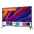thumbnail image 2 of onn. 43" 4K UHD HDR Roku Smart TV (Model 100012584-CA-Black), 2 of 9