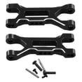 thumbnail image 3 of arctrm 2 Pieces Front Suspension Arm Compatible Portable Spare Metal Sturdy Lightweight Black, 3 of 10