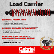 Gabriel 43048 Load Carrier Rear Towing Shock Absorbers Fits Toyota Tacoma; Chevrolet; Dodge; Ford; International; Jeep; Mazda; Mitsubishi; Nissan; Plymouth (1 Pair)