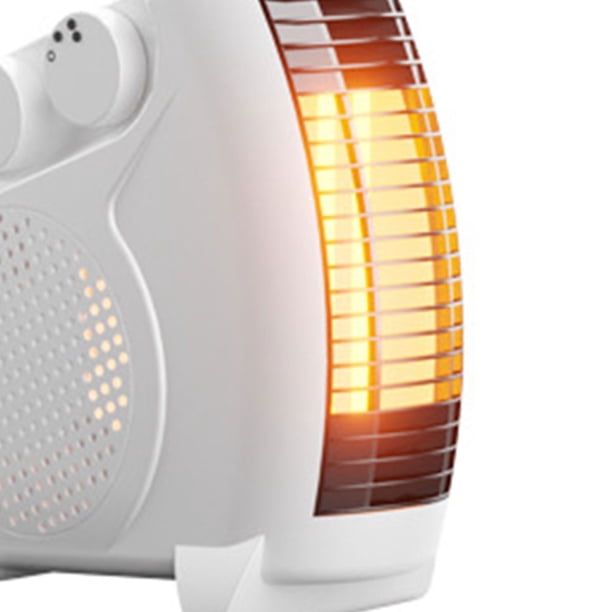 Máquina de calefacción de escritorio, ventilador calefactor doméstico de 2 engranajes, 220V, para dormitorio doméstico de invierno