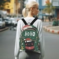 thumbnail image 7 of FORMRS Mini Backpack Purse for Women Travel Daypack Casual Shoulder Bag, Christmas Cat, 7 of 7