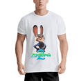 thumbnail image 1 of Zootopia 2 Men's T-Shirt Cotton Short Sleeve Crew Neck Tees, 1 of 5