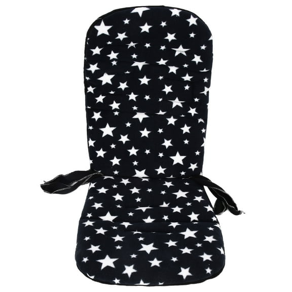 FitBest Baby Stroller Cushion Soft Flannel Star Pattern Universal Infant Trolley Shopping Cart Pad