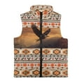 thumbnail image 4 of Pzuqiu Aztec Tribal Boy Outerwear Vest 4T Casual Clothes for Boys Zipper Winter Sleeveless Jacket with Pockets Fashion Versatile Warm Winter Coat for Teens Girls Boys Kids, 4 of 7