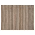 thumbnail image 4 of Benjara BM233209 84 x 60 in. Jute Rug with Stripe Design, Beige, 4 of 5