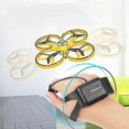 thumbnail image 2 of Kids Mini Drone, Gesture Control Drone, Surppannyc Manually Operated Drone With Sensor, Kids Indoor Drone, Small Rc Quadcopter, 360 Flip, With Led Lig, 2 of 4