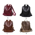 thumbnail image 3 of Mochila de Viaje Minnieouse Hardware Texturizado Color Marrón, 3 of 6
