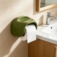 thumbnail image 5 of Wall Mounted Toilet Paper Holder With Storage Platform, Tissue Dispenser Rack For Bathroom, Rustproof Stainless Steel Organizer (Red ,19.7*15.7CM), 5 of 5
