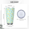 thumbnail image 4 of KLL Duck Cartoon Print 40oz Stainless Steel Insulated Car Cup with Spillproof Lid - Keep Your Drink Hot or Cold on the Go-Without Straw, 4 of 8