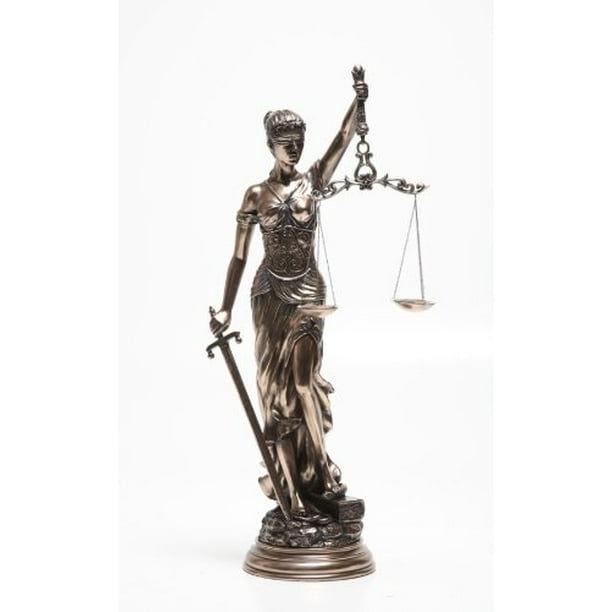 31 5 Inch Large Lady Justice With Scales And Sword Statue Figurine Walmart Com Walmart Com