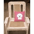 thumbnail image 2 of Bichon Frise Fabric Decorative Pillow, 2 of 2